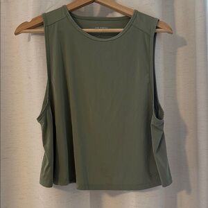 Joe Fresh Olive Green Muscle Tee
